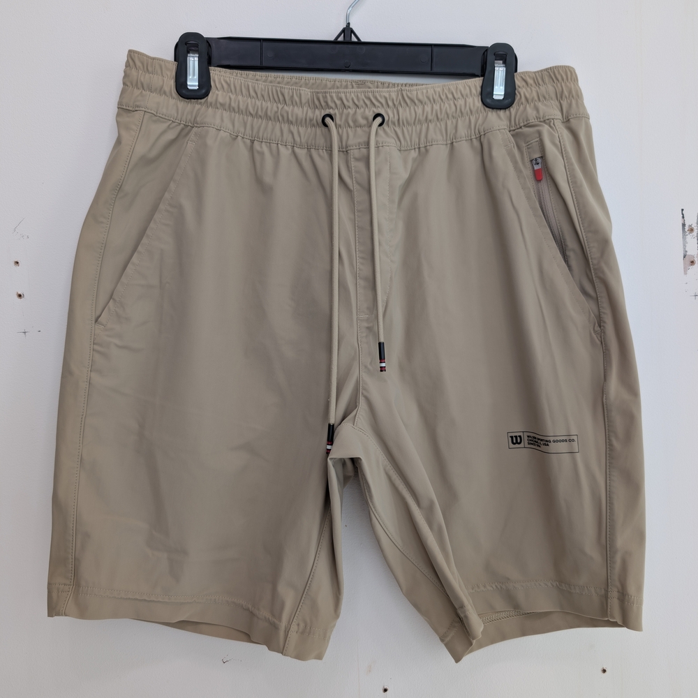 Wilson Men's Tan Drawstring Shorts - Medium